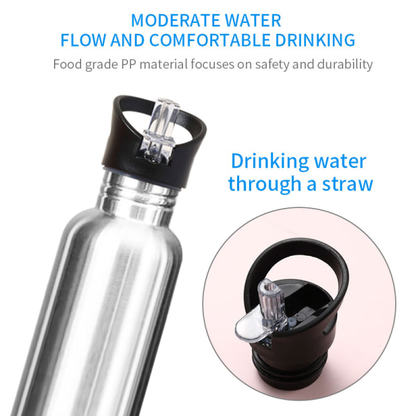 Vandflaske i Rustfrit Stål 500ml/750ml/ 1000ml