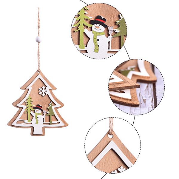 2 treheng jule tredekorasjon natur jul style 1