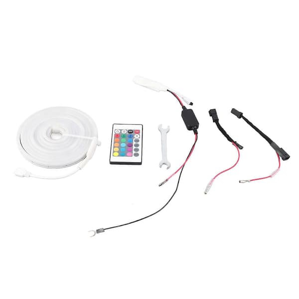 App Controller Front Trunk Frunk RGB LED Surround Lighting Strip Kits Erstatning for Tesla Model 3/Y 2018-2023