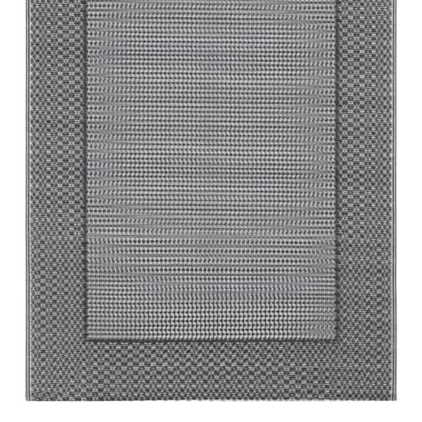 vidaXL Utomhusmatta  190x290 cm PP gray