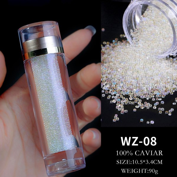 Nagelkristaller Micro Pixie Beads Glas Pixie Crystals