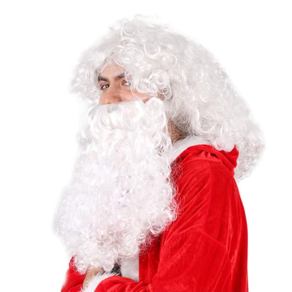 Julemandsskæg Julemandens rekvisitter