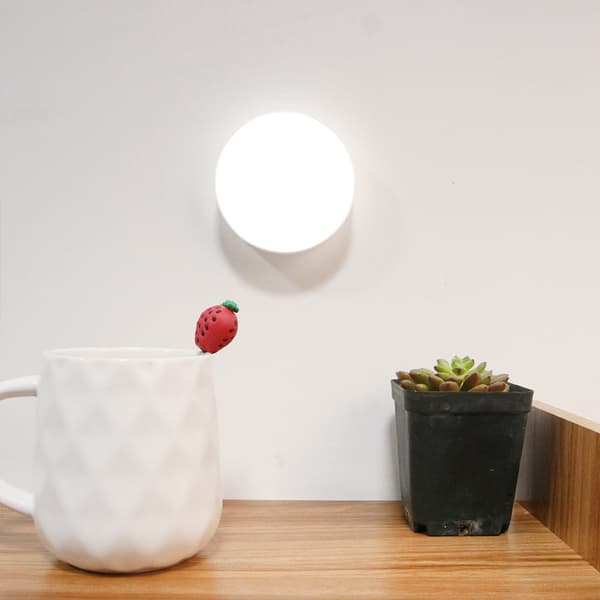 Sensor LED Natlampe Soveværelse Korridor Lampe Induktionslys Warm