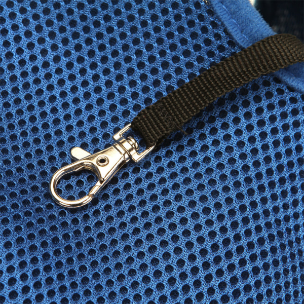 Pet Dog Carrier Ryggsäck Easy-Fit Andningsben Utanför Hund Carrier Red S