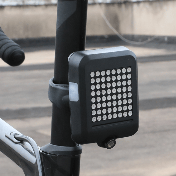 Cykel Smart Sensor Blinkersljus Cykelbakljus black