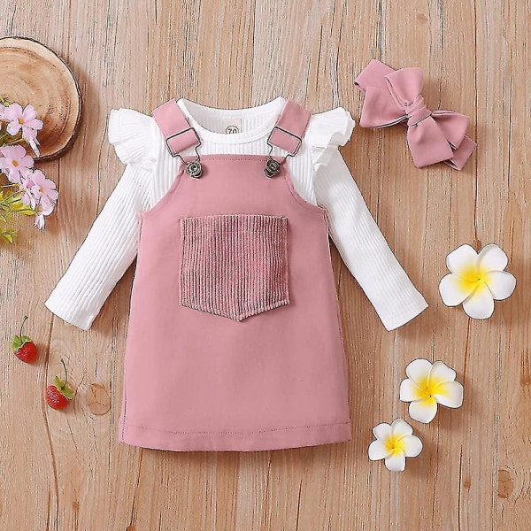 Baby Clothes Newborn Baby Body+skirt+headband Baby Girl Set Clothes Baby Clothes