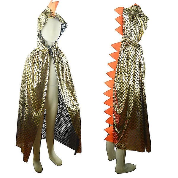 Xmas Rat Performances -viitta Orange With hat 120cm