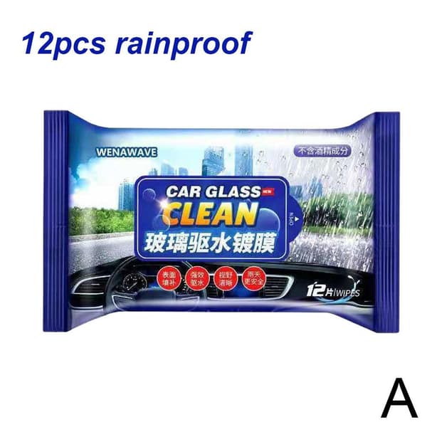 12st Bil Anti-dim Wipes Vindruta Backspegel Supply Rainp Multi-colorA Rainproof