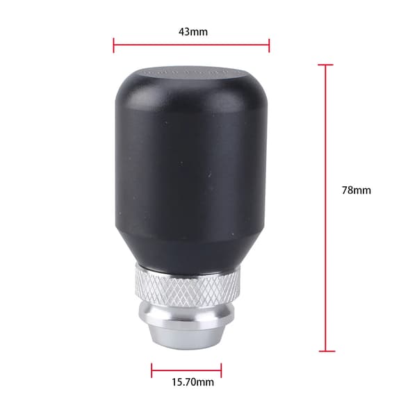 Bilracing JDM Aluminium Girkule Universal Girkuleknott- Silver