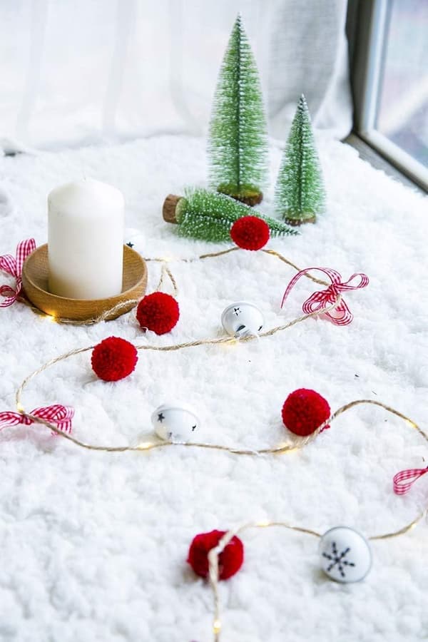 Julbelysning Juldekorationsbelysning LED Stringljus