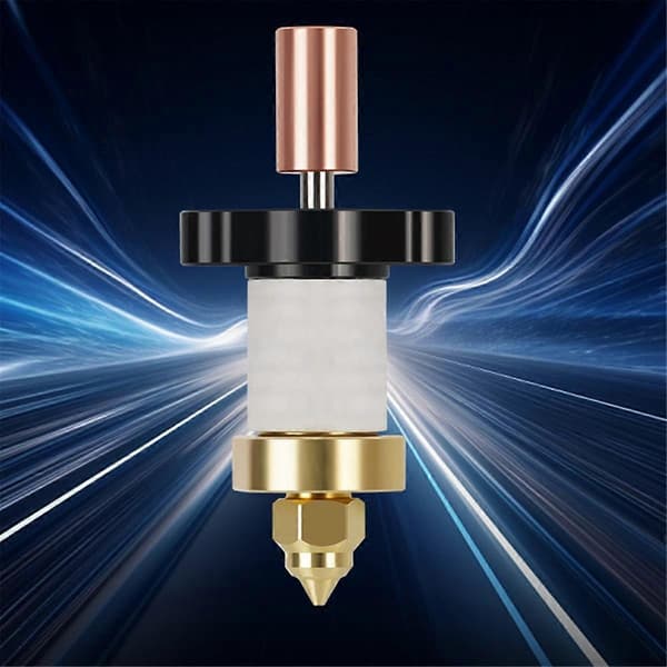 Opdateret Hotend KIT til K1/K1 MAX Keramisk Varmeblok Sæt 300C Ekstruder til K1 3D Printer