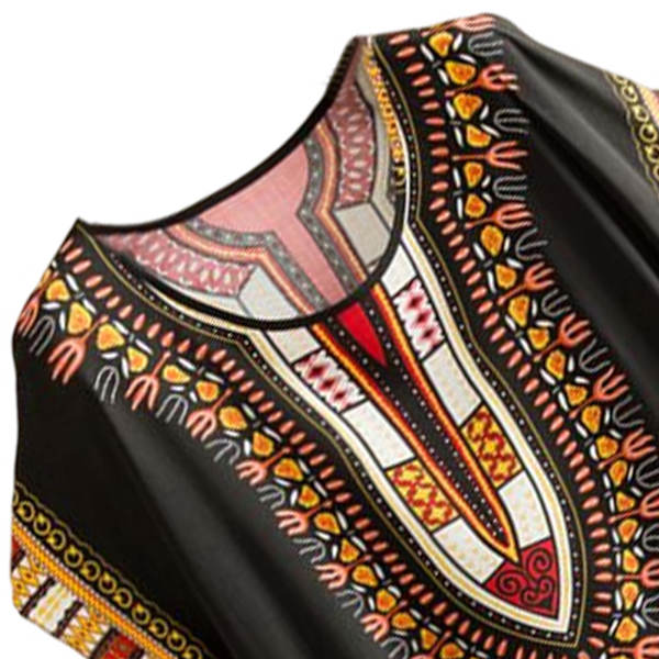 Dammode strandlovsklänning Boho Elegant etnisk klänning Black