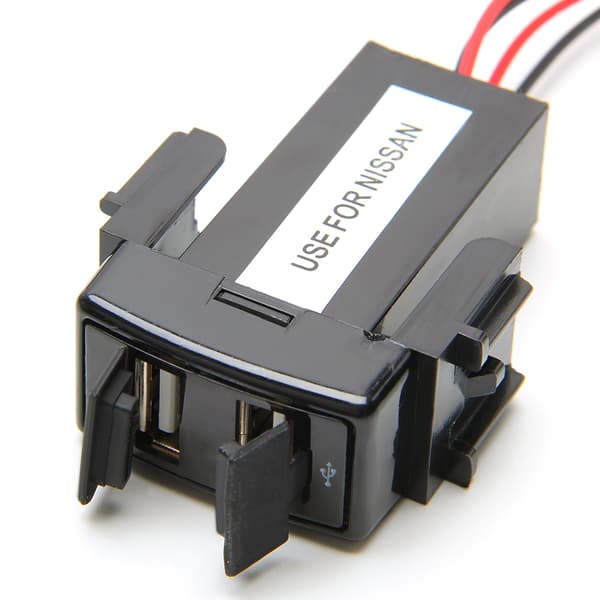 2.1A 5V for Teana Sylphy billader Multifunksjonskonvertering Doble USB-porter Adapter Hurtiglading Telefon Hurtiglader