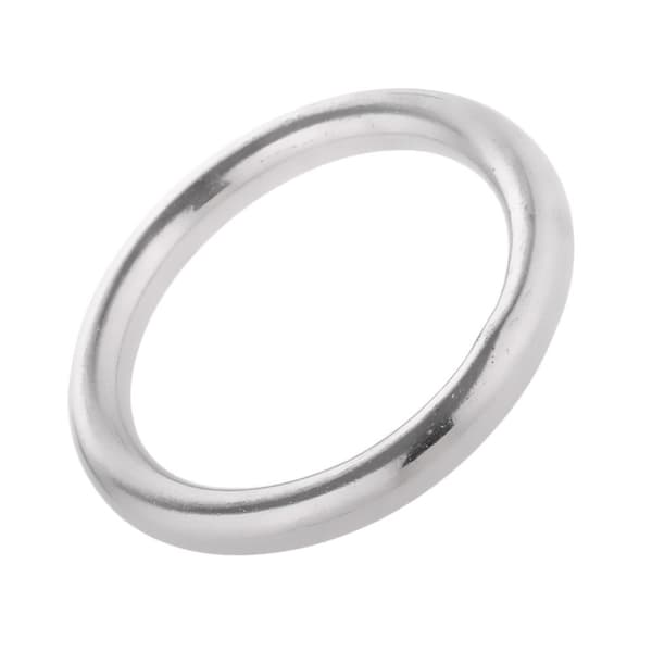 2x Båd Marine 304 rustfrit stål poleret o-ring glat svejset 8x60 mm
