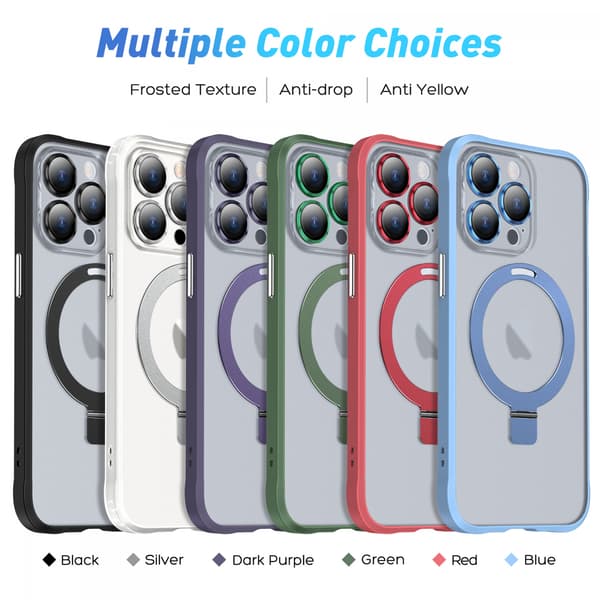 ##/Mobiltelefonetui luksus mobiltelefonetui til iPhone14Pro etui solid metalring##/