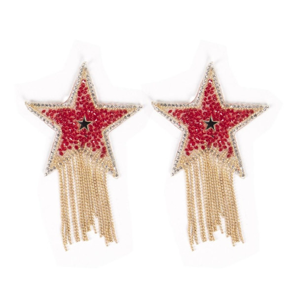 Itseliimautuva rintateippi Star Cover PUNAINEN red