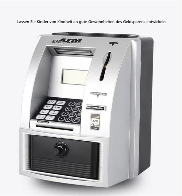 Sparbössa kreativ sparbössa simulering av en ATM mini ATM