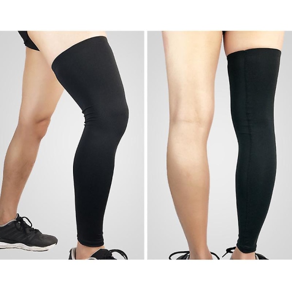 2-delade Leggings Förlängda knäskydd utomhussporter