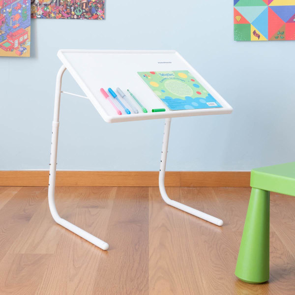Sammenklappeligt og Justerbart Bord white