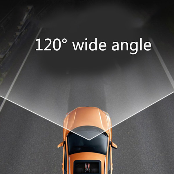för Touch Screen Dash-Cam 1080P Bil DVR 120Degree Vidvinkelkamera Dashcam Reco null - 2.4 inch screen 480p