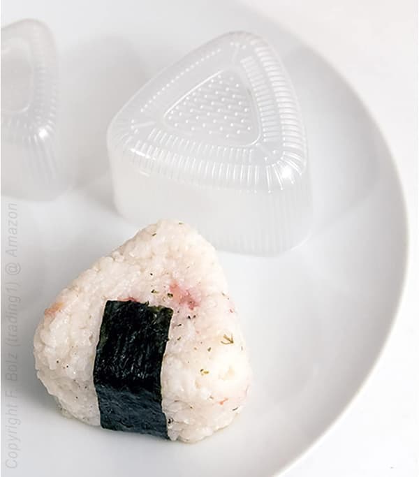 2 stk. Former (Stor) for Japansk Onigiri Maker Risboller Tri