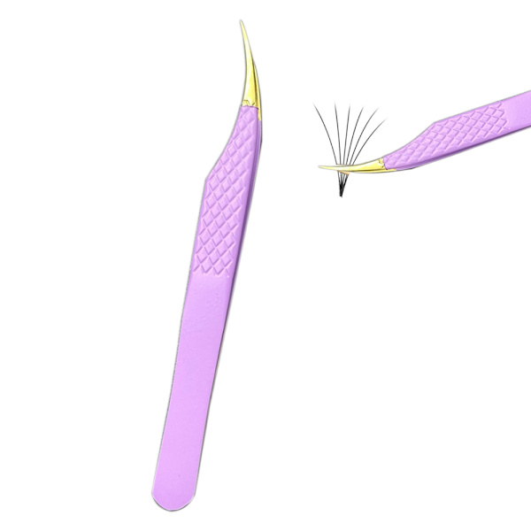 Fiber spids vippepincet, skridsikker spidsvolumen til megavolumen