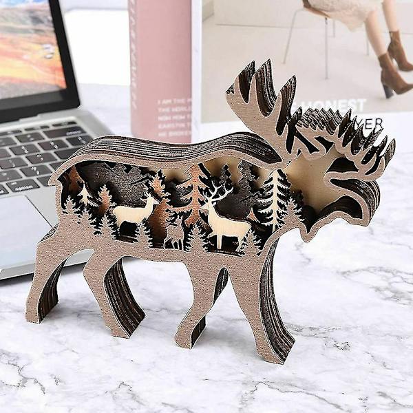 ihåliga juldekoration prydnad konst Xmas hänge Deer