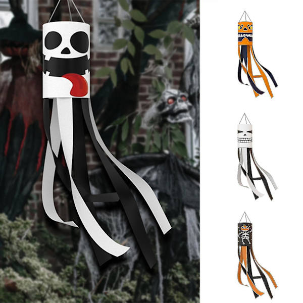Erinomainen Halloween-lippukoriste selkeällä tekstuurilla Halloween