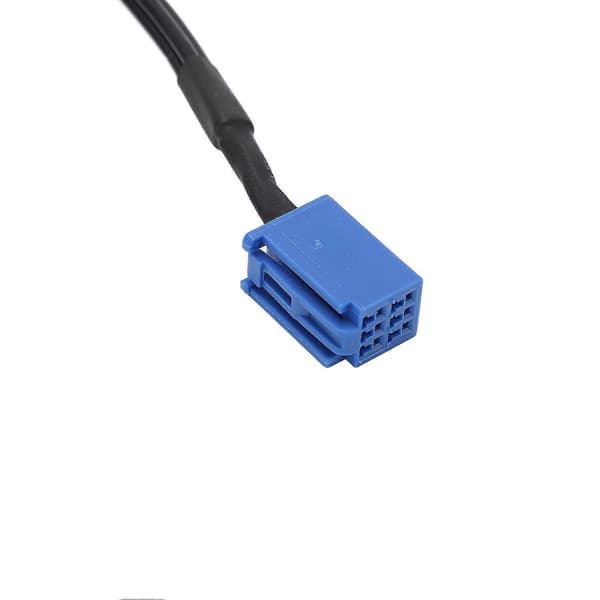 6-bens AV 3040-port bil 3RCA-kabeladapter lyd-videostik til DVD-navigationshovedenhed