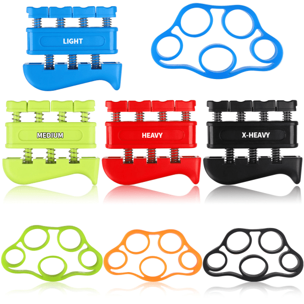 16 st Hand Grip Strengthener Finger Strengthener Multicolor 4PCS