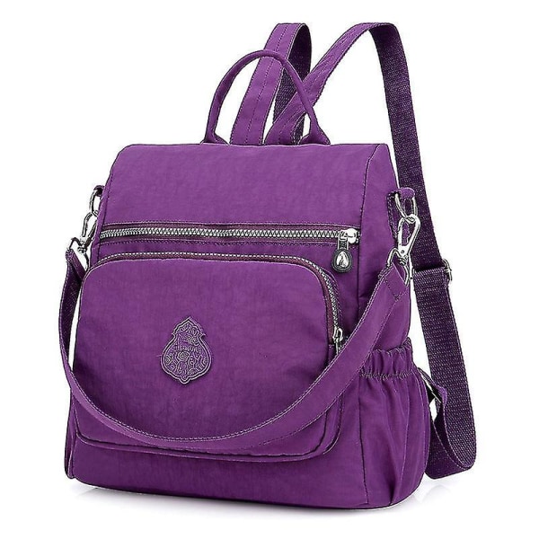Ladies Backpack Portable Women's Bag Anti-theft Nylon Bag Waterproof Nylon Bag