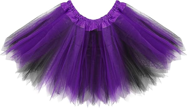 Tutu-kjol för kvinnor Vintage Tutu-underkjol i tyll Balett bubbla kjol 3