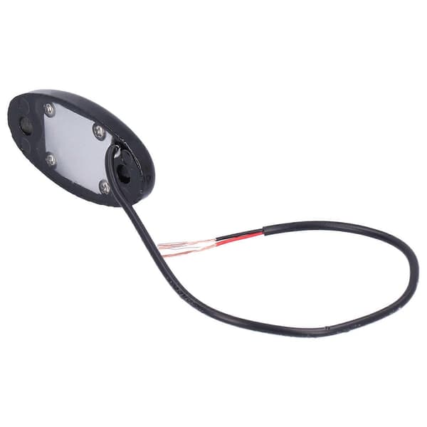 Par bergslampor Vit 9LEDs IP68 Chassi Underglödlampa Universal för Bil Lastbil ATV RZR UTV