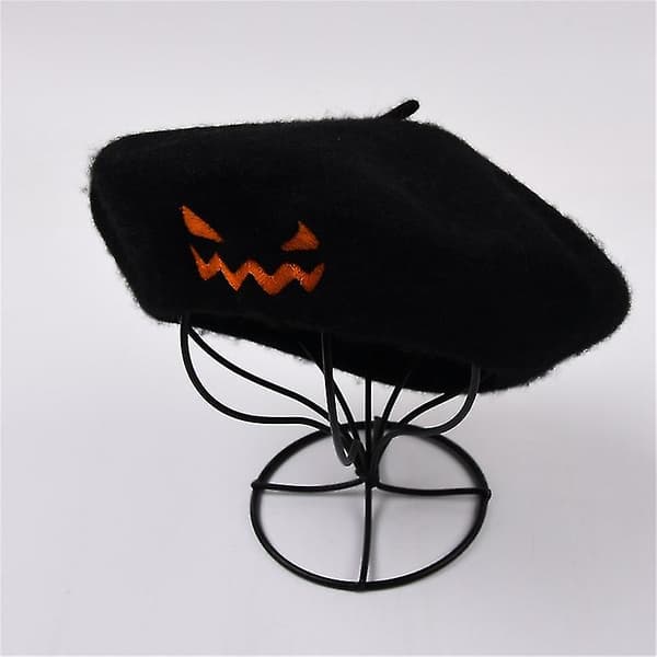 Halloween Party Ull Hold Varm Kvinner Halloween Hatt B