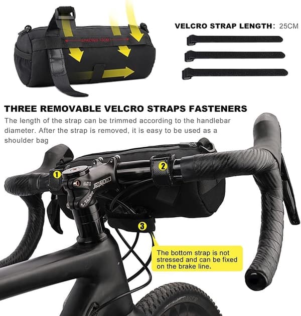 Cykelstyrbag - Mountainbike Opbevaringspose - Professionel