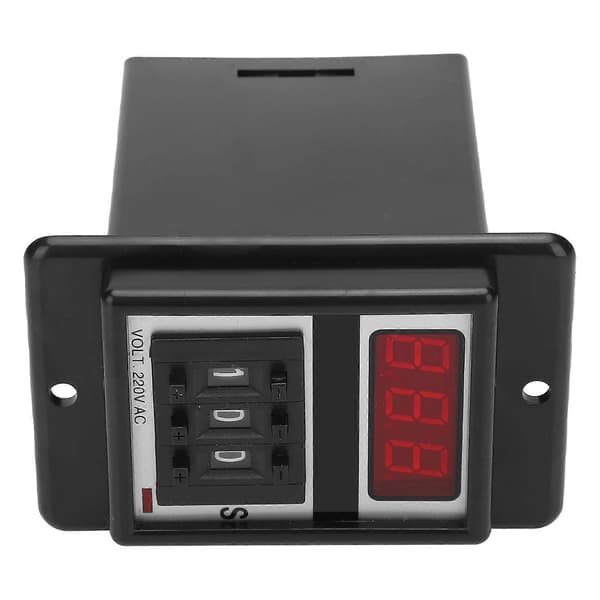 JYIO Tidsrelæ Digitalt Display Høj Præcision Cyklus Forsinkelsescontroller 50/60Hz AC 220V