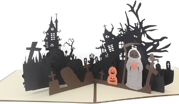 Utsökta handgjorda Halloween-kort