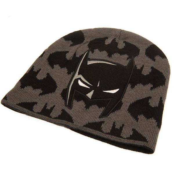 Batman Barn/Barn Mask Beanie  Grå/Svart Grey/Black One Size