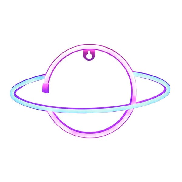 LED planet modellering lampe rom fest dekorasjon arrangement blue