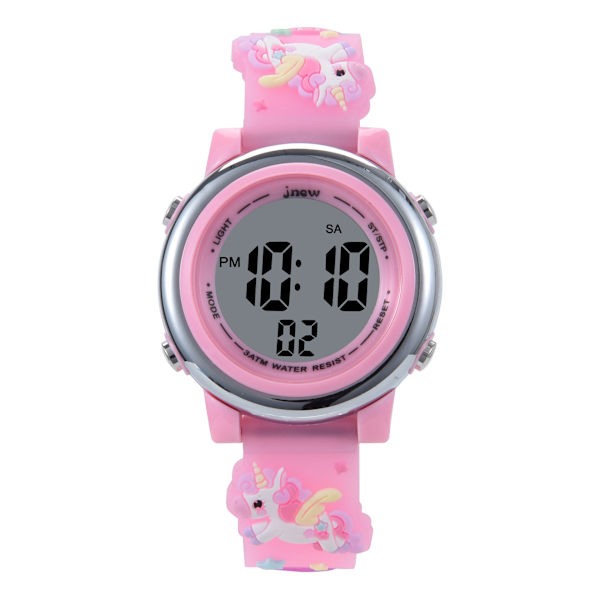 Enhörningsklocka för watch Watch för rosa
