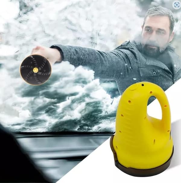 ELEKTRISK SNØ- OG RASK ENKEL ISFJERNING FRA BILVINDUER