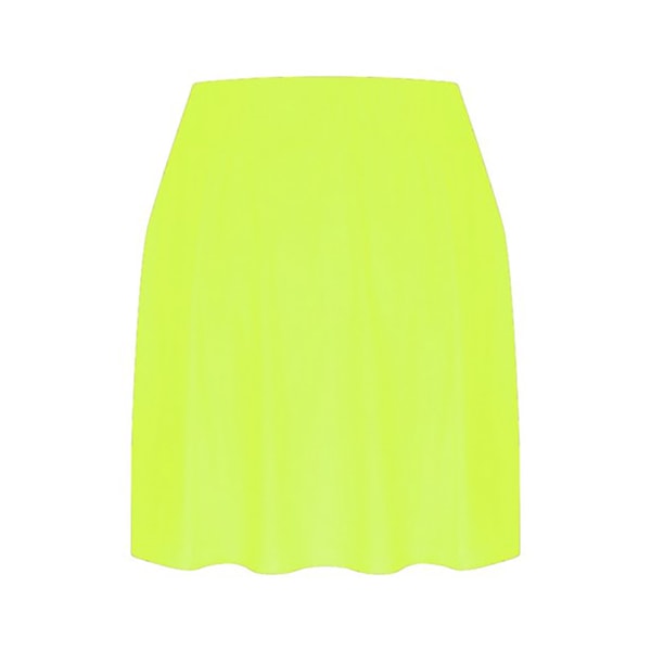 Joefnel Active Skort Atletisk Strækbar Plisseret Tennis til Kvinder Yellow XL