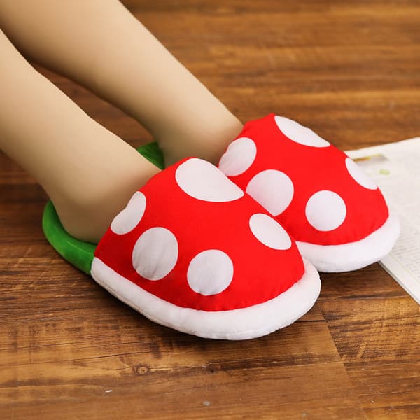 30cm Super Mario Cannibal Flower tofflor Halloween julklapp