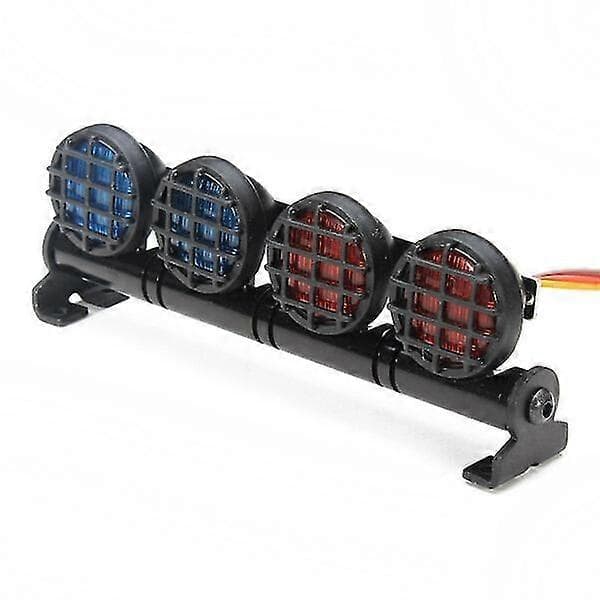 AUSTAR LED-lys aluminiumsramme for CC01/D90/SCX10/4WD RC-bildeler