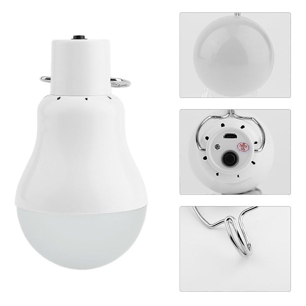 15w 150lm Bærbar Solenergi Panel Belysningssystem