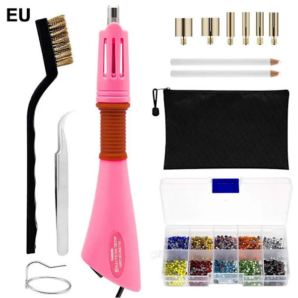 Rhinestone Hot-fix Applicator Full Set DIY