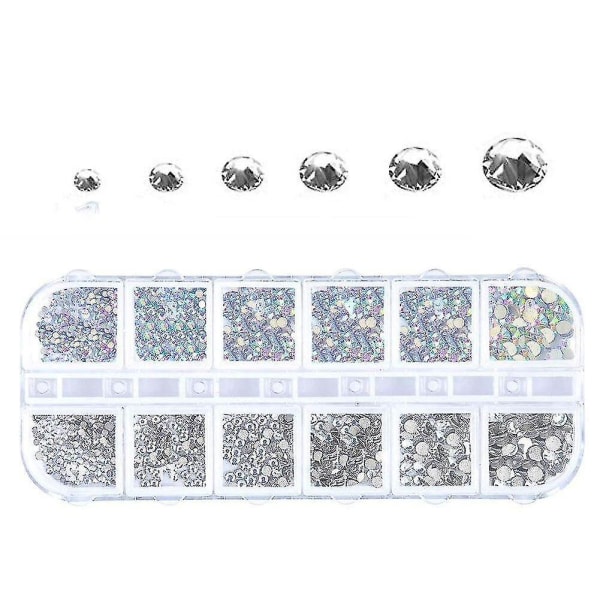 Nail Art Strassdekorasjoner DIY Nail Art Designs Manikyrdekorasjon for jenter|Prikkeverktøy