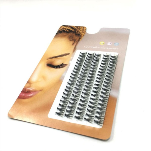 5 rækker individuelle vipper Naturlige Bløde 12MM 12mm30D
