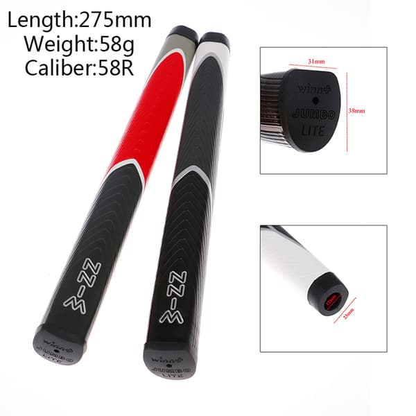 Putterin golf-grippi Super Grip Pu -grippi Black