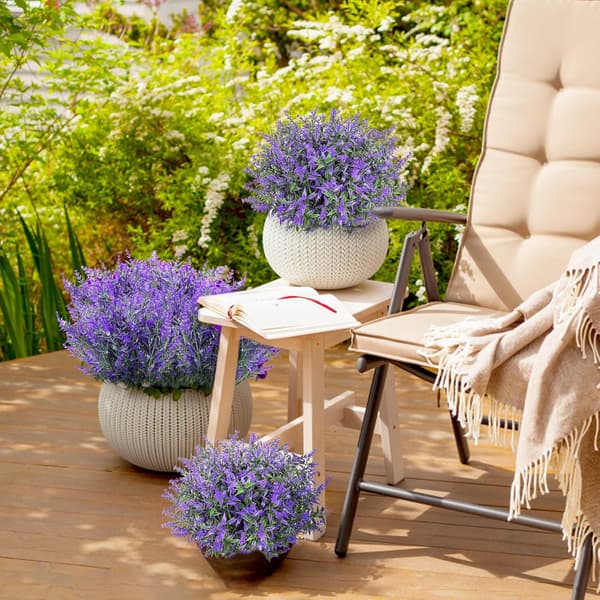 9 stilke falsk lavendel til pynt